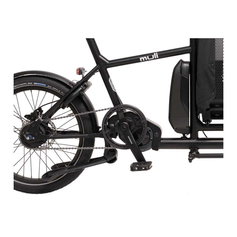Muli Vélo Cargo Électrique Shimano EP5 avec Caisse Pliable
