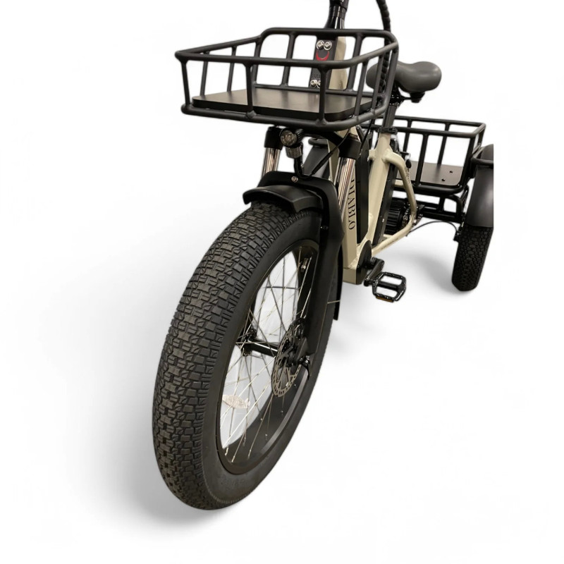 Vogue Diablo Big Foot – Electric Fatbike Tricycle for Adults