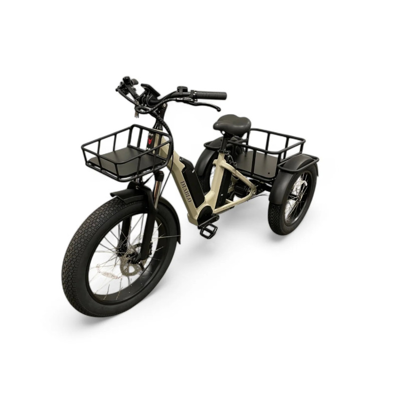 Vogue Diablo Big Foot – Tricycle Fatbike Électrique pour Adultes