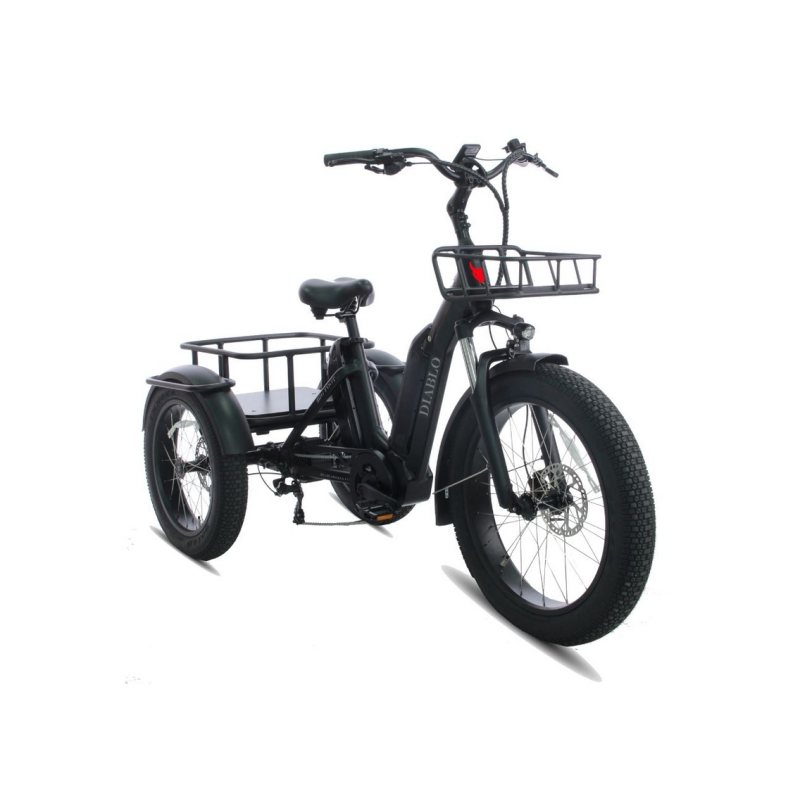 Vogue Diablo Big Foot – Tricycle Fatbike Électrique pour Adultes