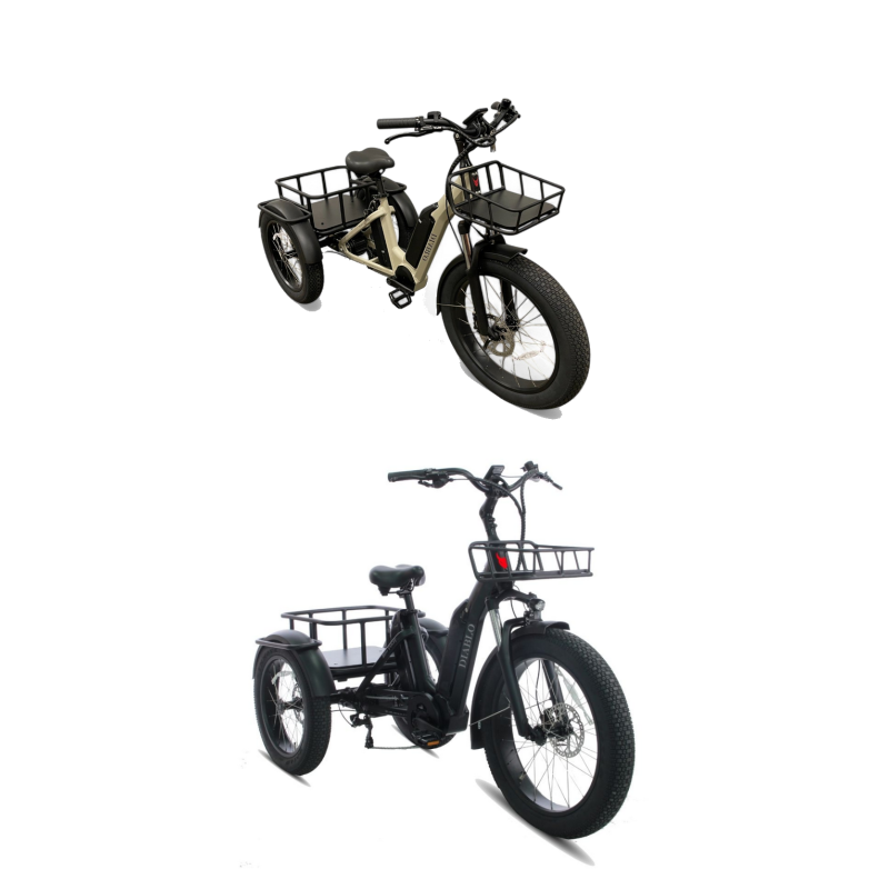 Vogue Diablo Big Foot – Elektrische Fatbike Driewieler voor Volwassenen