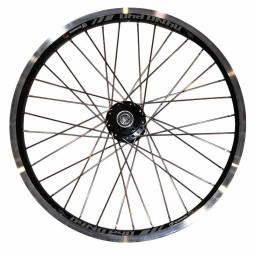 Roue Avant 20 Pouces Babboe Flow / Carve – Noire (Complète, Sans Pneus)