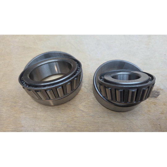 Cargo bike roller bearings for connector piece (upper and lower bearing)