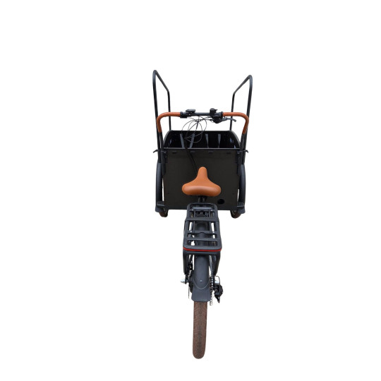 Vogue Caddy Elektrische Bakfiets – Mat Zwart
