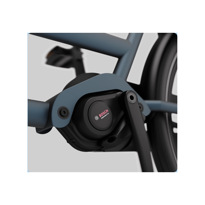 Dolly Joy elektrische bakfiets – Bosch Performance Line Black Graphite