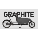 Dolly Joy elektrische bakfiets – Bosch Performance Line Black Graphite