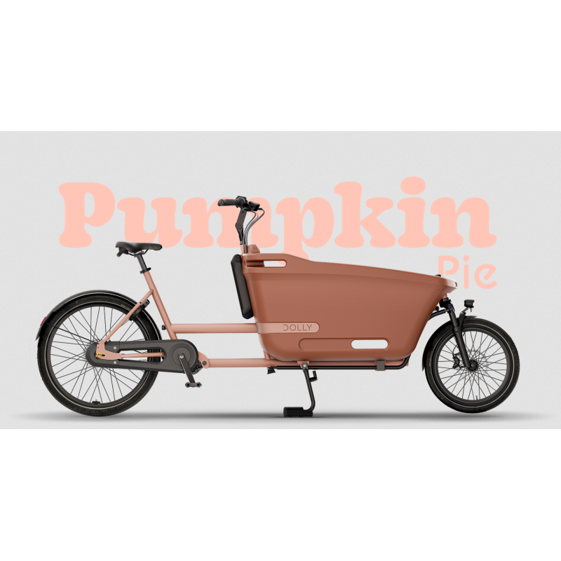 Dolly Joy electric cargo bike – Bosch Performance Line Pumpkin Pie