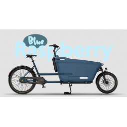 Dolly Joy elektrische bakfiets – Bosch Performance Line Blue Raspberry