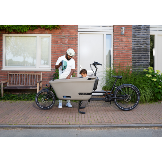 Dolly Joy Elektro-Lastenrad – Bosch Performance Line Black Matcha