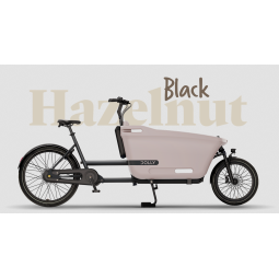 Dolly Joy Elektro-Lastenrad – Bosch Performance Line Black Hazelnut