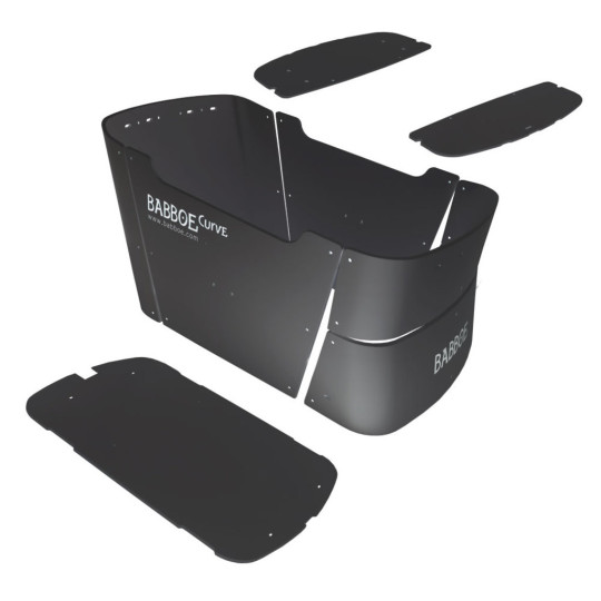 Babboe Curve Mountain Gen3 houtpakket – Originele vervangset