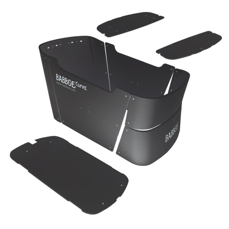 Babboe Curve Mountain Gen3 kit bois – Set de remplacement original