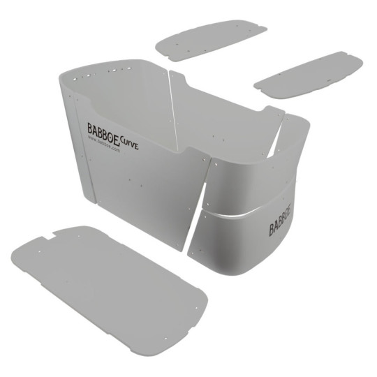 Babboe Curve Mountain Gen3 kit bois – Set de remplacement original