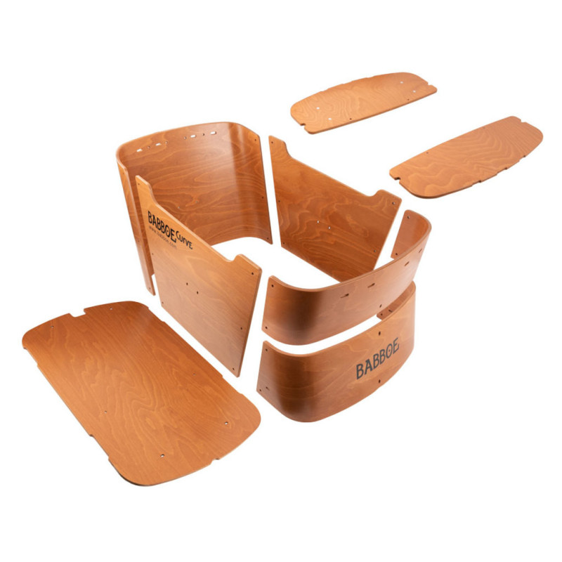 Babboe Curve Mountain Gen3 kit bois – Set de remplacement original