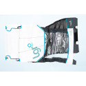 Leggero Enso Sail Dachset Komplett – Weiß / Cyan / Anthrazit