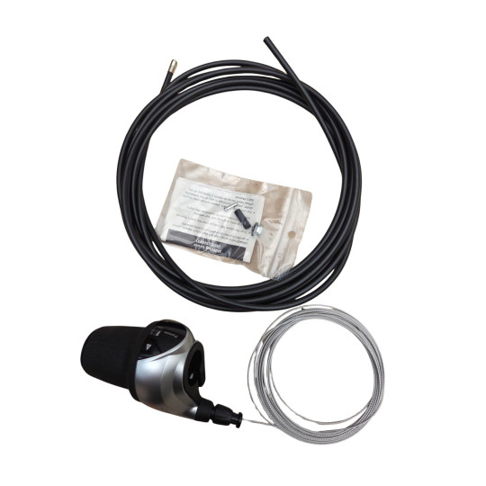 Shimano Nexus 7 Revoshifter SL-C3000 – Gear Shifter Set with Cables (7-speed)