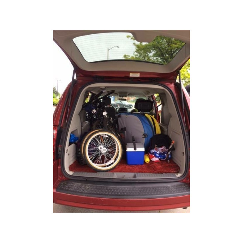 Wike Special Needs Extra Large – Bike Trailer for Adults & Larger Children (2-in-1 Mobility Trailer)