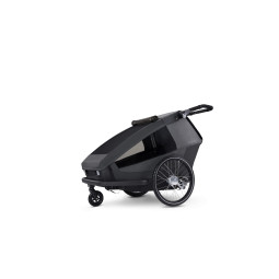 Croozer Yuuna modular bike trailer – Kid, Dog, Cargo Moonlight Black 2