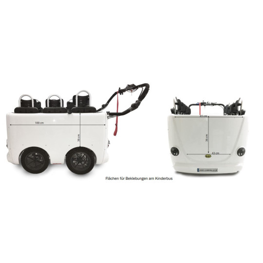 WEBER Bus pour crèche & accueil de la petite enfance – 6 places (0–3 ans)