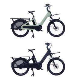Urban Arrow Breeze Longtail – vélo familial électrique compact (Bosch Cargo Line, batterie au choix)
