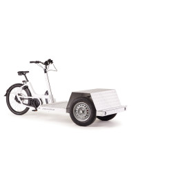 Urban Arrow Tender Flatbed Plus 1000 – vélo cargo électrique professionnel avec plaque de fond supplémentaire