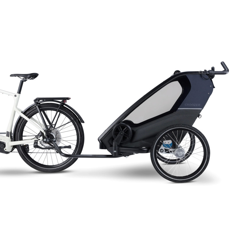 Croozer Kid Lykke 2 – Blueberry Blue | Premium Doppelanhänger