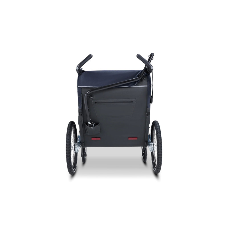 Croozer Kid Lykke 2 – Blueberry Blue | Premium Doppelanhänger