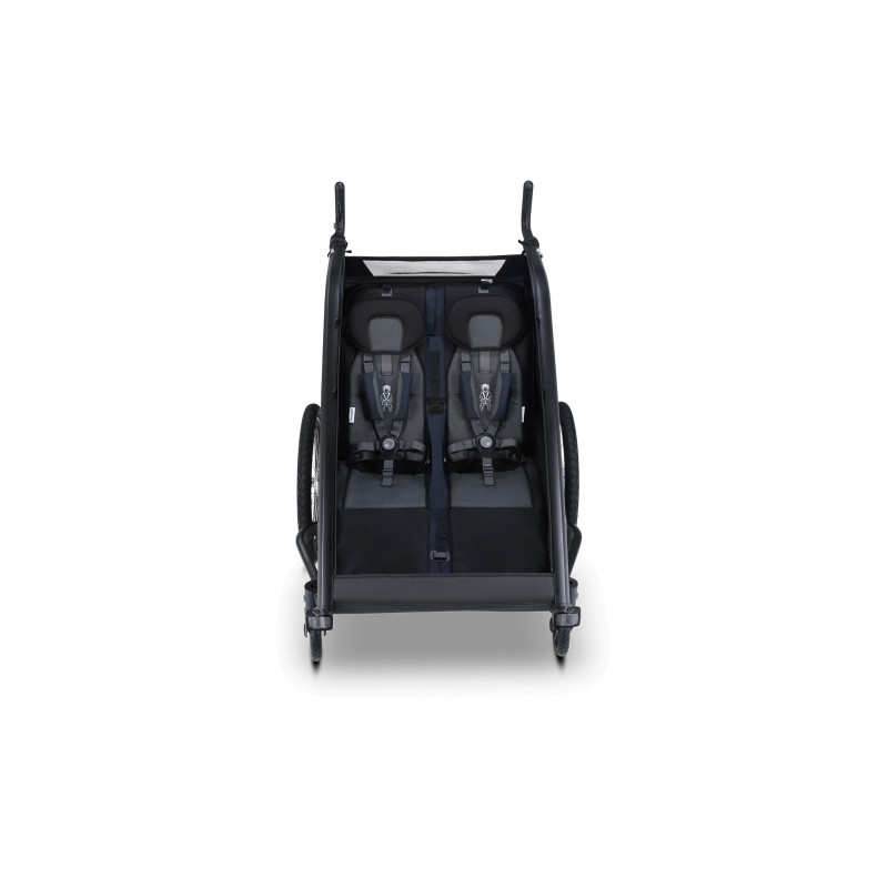 Croozer Kid Lykke 2 – Blueberry Blue | Premium Doppelanhänger