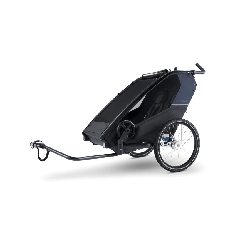 Croozer Kid Lykke 2 – Blueberry Blue | Premium Doppelanhänger