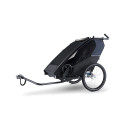 Croozer Kid Lykke 2 – Blueberry Blue | Premium Doppelanhänger