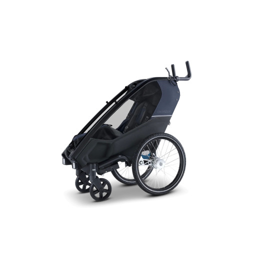 Croozer Kid Lykke 2 – Blueberry Blue | Premium Doppelanhänger