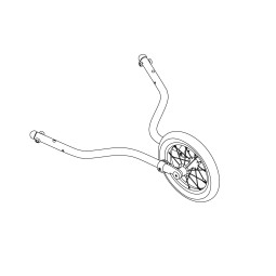 Croozer Jogger Set – Voor Kid Lykke (Accessoire)