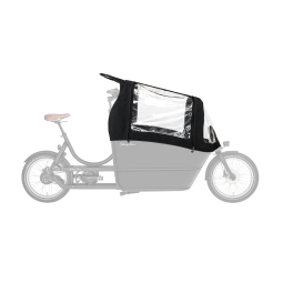 Johnny Loco Twin Cruiser Regenverdeck – Luxus Regendach Schwarz