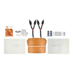 Babboe City deuxième banc avec ceintures et kit de montage