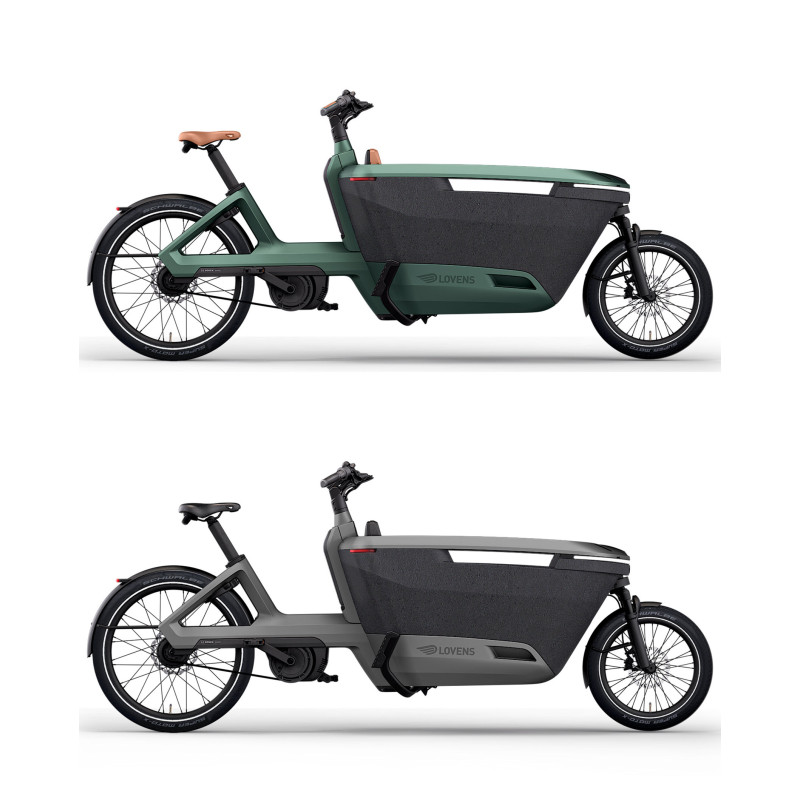Lovens Explorer 2 S75 Elektrisches Lastenrad – Bosch 75Nm – Gates CDX