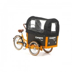 Cangoo Groovy Regenverdeck – Wasserdichte Regenplane für Lastenrad