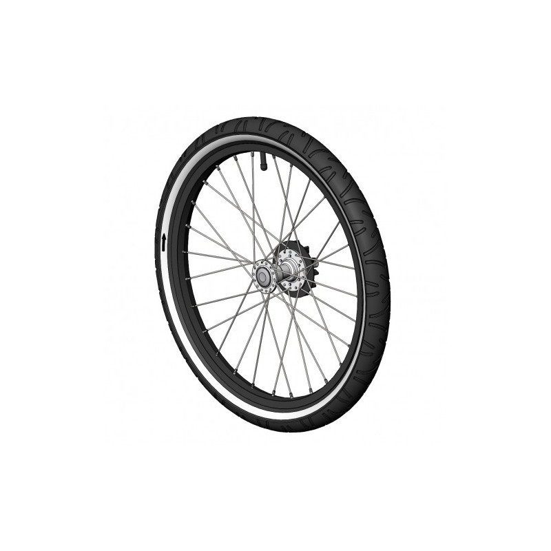 Croozer dog 20 pouces roue latérale de 2018
