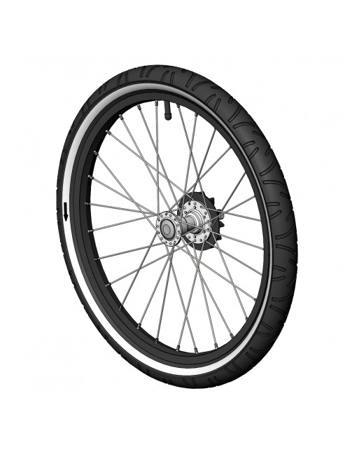 Croozer dog 20 pouces roue latérale de 2018