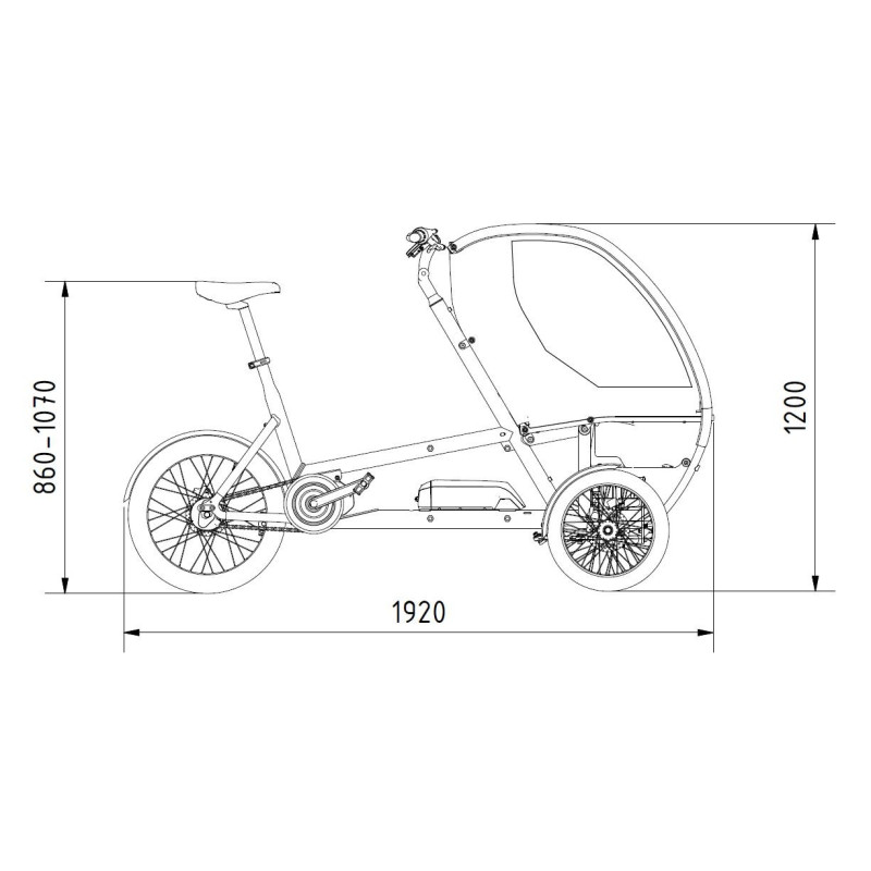 Chike Elektro kids lastenfahrrad