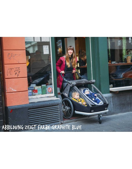Croozer kid Vaaya 2 remorque vélo enfants