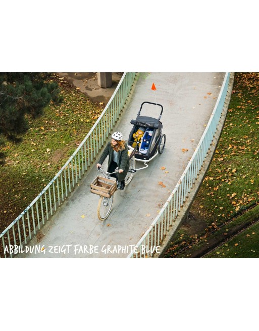 Croozer kid Vaaya 2 remorque vélo enfants