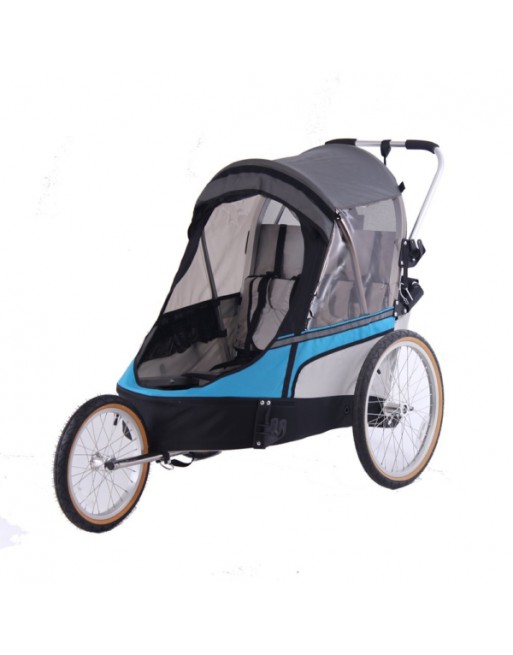 Wike double Premium bike trailer