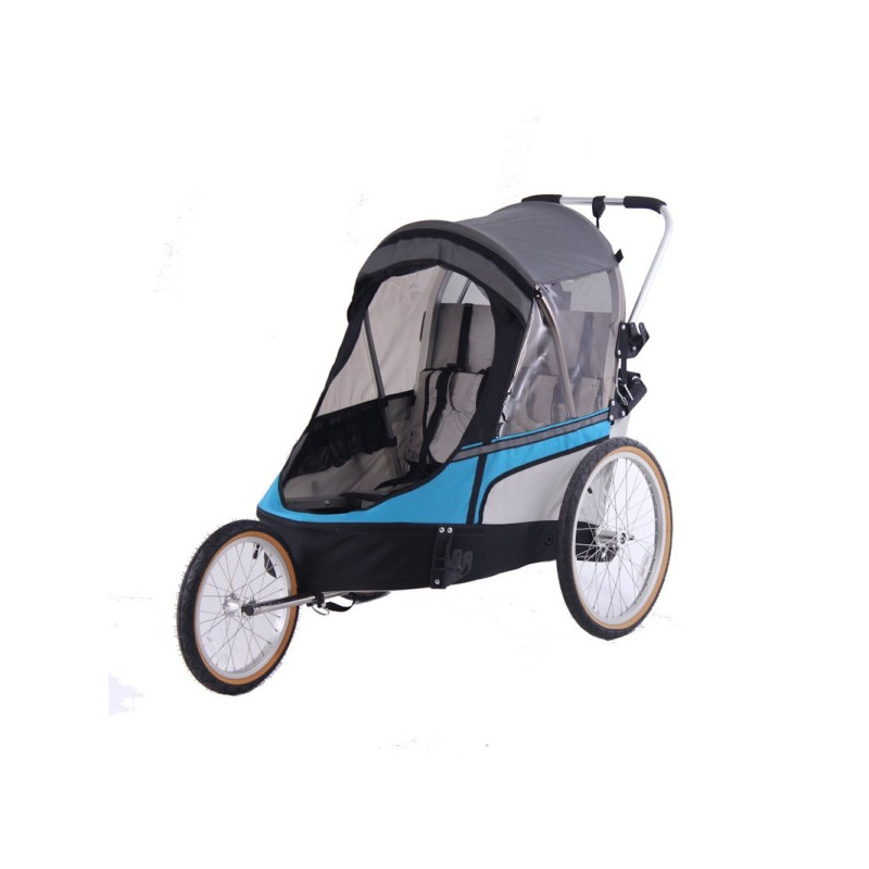 Wike double Premium bike trailer