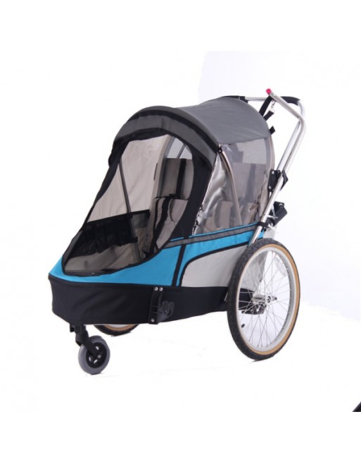 Wike double Premium bike trailer
