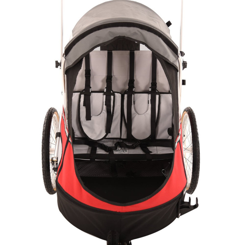 Wike double Premium bike trailer
