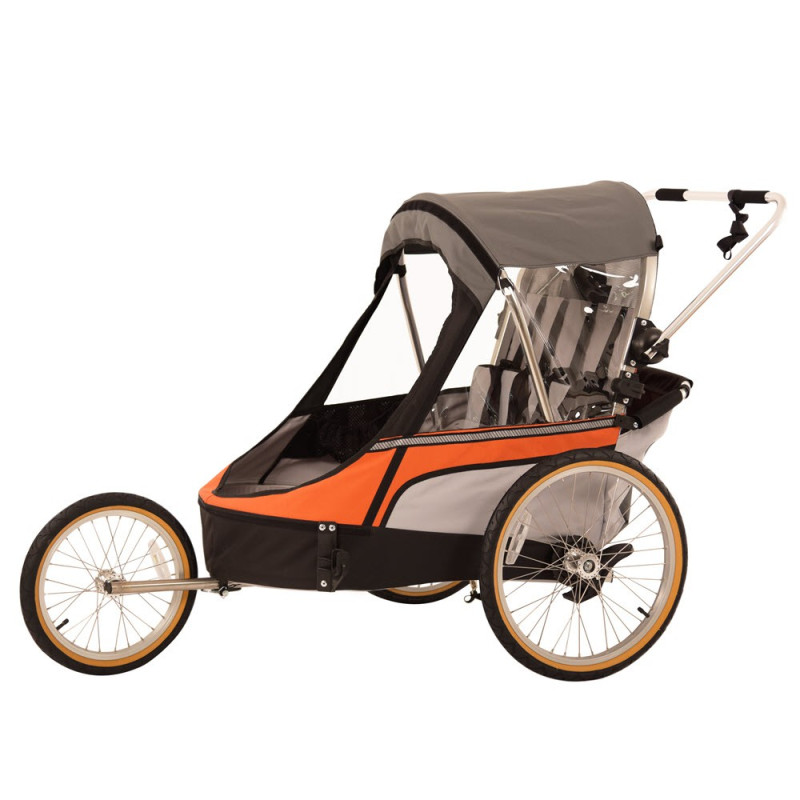 Wike double Premium bike trailer