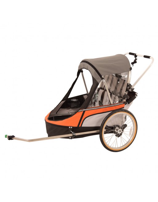 Wike double Premium bike trailer