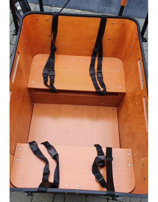Vogue Carry 2 electric cargo bike Brown - Bafang