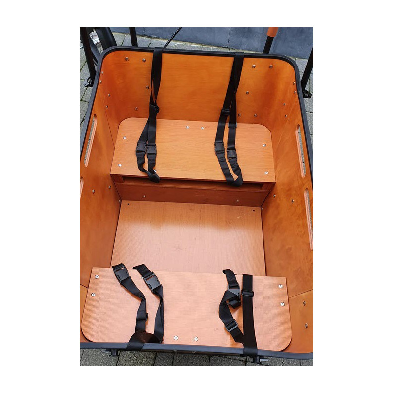 Vogue Carry 2 electric cargo bike Brown - Bafang