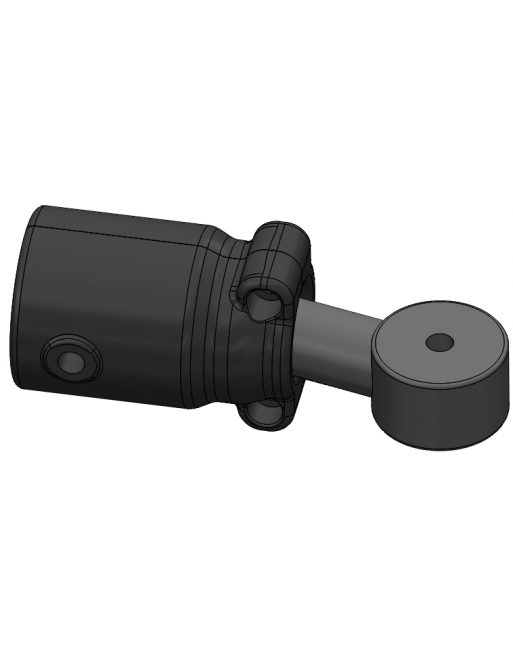 Qeridoo Drawbar Head with Internal Hex 2018 – Connection Between Drawbar and Bike Coupling